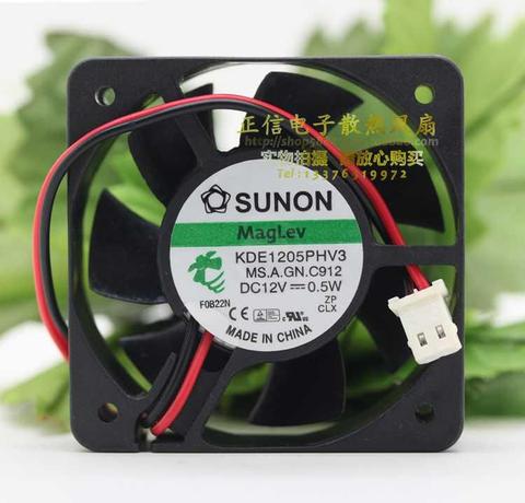 SUNON 5015 5CM 5CM Maglev silence 0.5W KDE1205PHV3 cooling fan 50X50X15MM ► Photo 1/2