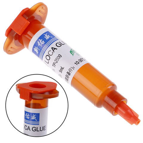 1PCS 5ml/10ml UV Glue tp-2500 LOCA Liquid Optical Clear Adhesive For Repair Tool for Phone Touch Screen Universal ► Photo 1/6