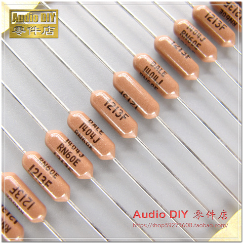 20PCS VISHAY DALE CMF60 0.5W 121K 1% Axial Resistance RN60E 1/2w 25ppm Instead 120K cmf-60 military regulations metal resistor ► Photo 1/4