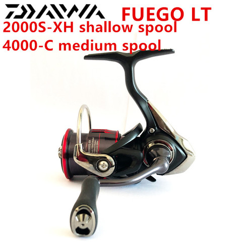 original Daiwa Fuego LT 2000 S-XH Shallow Spool 6.2:1 FUEGO 4000-C medium  spool gear ratio 5.2:1 spinning fishing reel - Price history & Review, AliExpress Seller - WEST DOOR FISHING TACKLE STORE