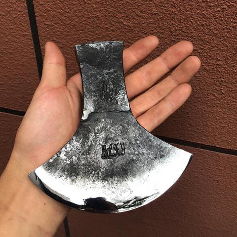 YEELONG Tactical Axe Camping Hatchet: Lightweight Outdoor Camping Axe Dark Gray Forged Carbon Steel Blade ► Photo 1/6