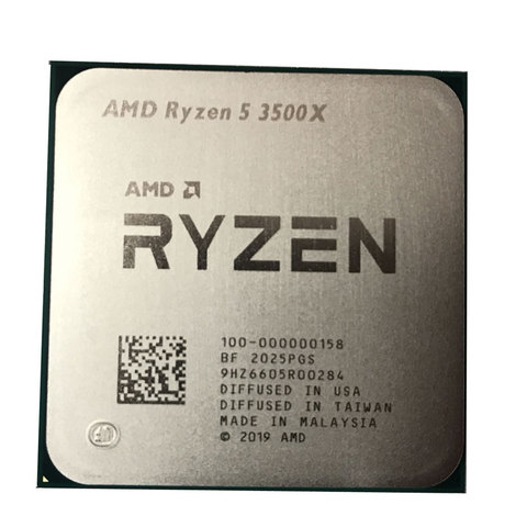 AMD Ryzen 5 3500X R5 3500X 3.6GHz Six-Core Six-Thread Processor 7NM 65W L3=32M Socket AM4 scattered pieces cpu no fan ► Photo 1/1