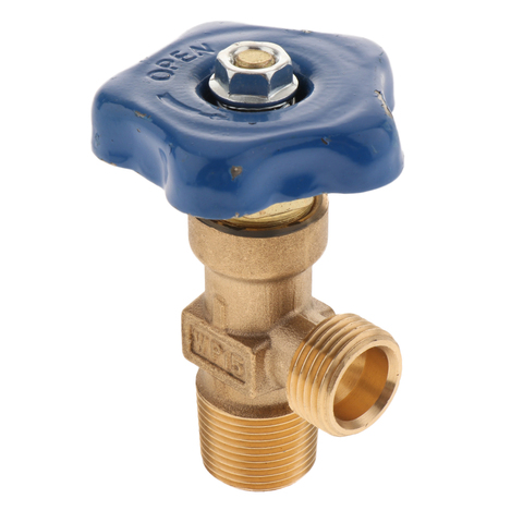 WP-15 Argon Gas Inert Gas Cylinder Valve Inert Gas Tank Valve Blue+Golden ► Photo 1/6