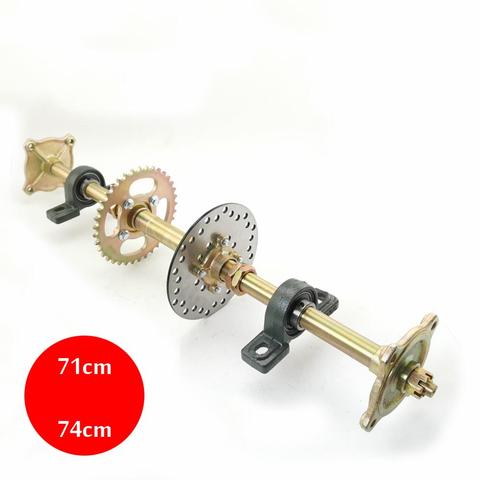 4 hole Rear Axle Assembly with Carrier & Hubs 110cc 125cc 150cc Quad ATV Go karts Dune Buggy ► Photo 1/6