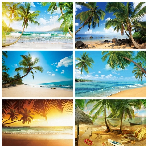 Summer Sea Ocean Seabed Seaside Beach Sky Cloud Wave Nature Scenery Backdrop Vinyl Photography Background For Photo Studio Shoot ► Photo 1/6