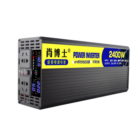 2 in 1 Power 2400W DC 12V To AC 220V Car Inverter Transformer Converter  Power Inverters With 12V Battery Charger Function ► Photo 1/4