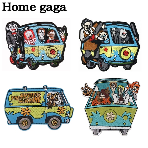 Homegag Dog Movies Horror Killer embroidered iron on patches badge patchwork sewing applique jacket backpack badge sticker D3059 ► Photo 1/6