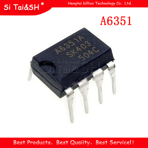 10PCS STR-A6351 A6351 A6351A  DIP-8 New LCD power management chip ► Photo 1/1