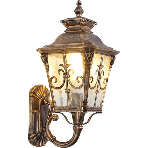 Retro Vintage wall light europe villa sconce lamp outdoor waterproof garden doorway lamp Black Bronze retro porch Yard Lighting ► Photo 1/6