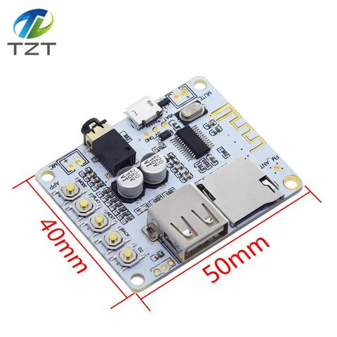 Bluetooth Audio Receiver board with USB TF card Slot decoding playback preamp output A7-004 5V 2.1  Wireless Stereo Music Module ► Photo 1/5