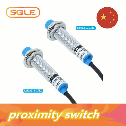 proximity switch LJ12A3-4-Z/BX  NPN LJ12A3-4-Z/BY PNP normal open sensor for CNC ► Photo 1/5