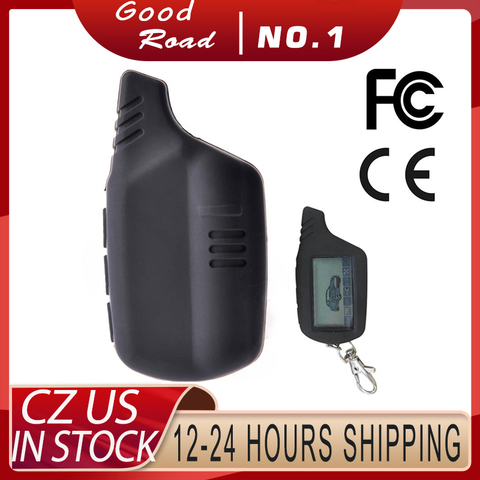 Silicone B9 B6 LCD Body Cover Case 2 Way Car Alarm For Starline B9 B91 B6 B61 A91 A61 V7 Remote Key Chain ► Photo 1/6
