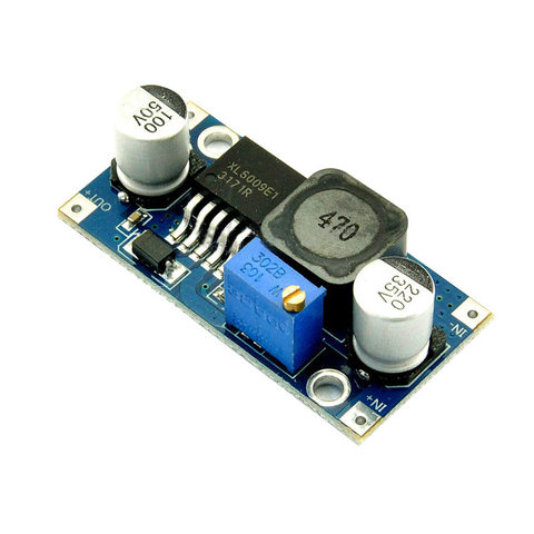 New XL6009 DC Boost Adjustable Step Up Converter Module 4A Solar Voltage Board DQ-Drop ► Photo 1/6