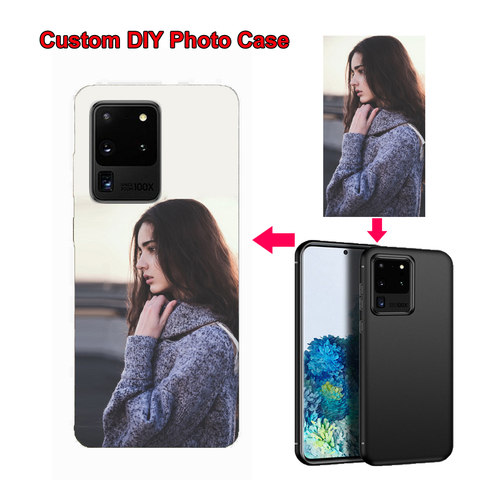 Custom Matte Case for Samsung Galaxy S20 FE Ultra Plus S10 S9 S8 Note 20 10 5G 9 A71 A51 A31 DIY Personalize Photo Picture Cover ► Photo 1/6