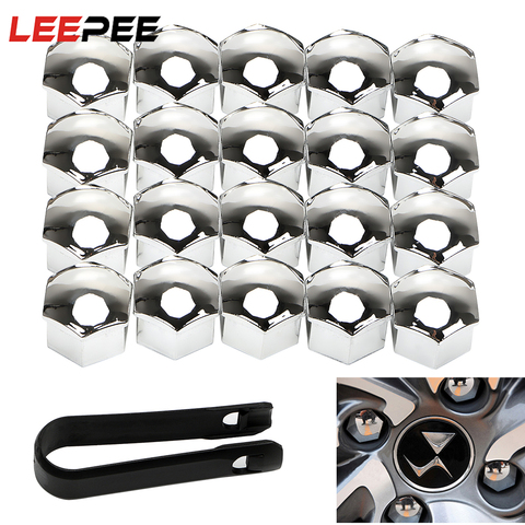 20Pcs 17mm/19mm Car Wheel Nut Caps Auto Hub Screw Cover Bolt Rims Exterior Decoration Special Socket Protection Dust Proof ► Photo 1/6