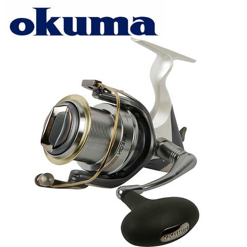 OKUMA AXII SURF Reel Spinning Fishing Reel 8000/1000/14000 SeaWater Fishing Reel 16.9-19.7KG Power 9+1BB 3.8:1/4.5:1 Ratio ► Photo 1/4