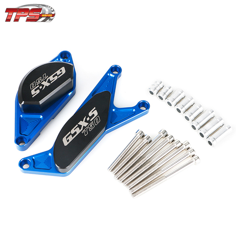 For Suzuki GSXS 750 Engine Guard Protector Motor Crash Pads Frame Sliders Set GSX S750 2022 2017 2016 2015 Accessories ► Photo 1/6