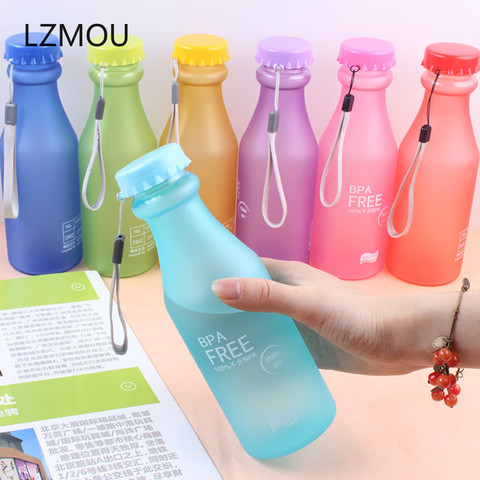 550ml Frosted Water Bottle Baby Souvenirs Wedding Gifts for Guests Kids Bridesmaid Gift Party Favors Back To School Present ► Photo 1/6