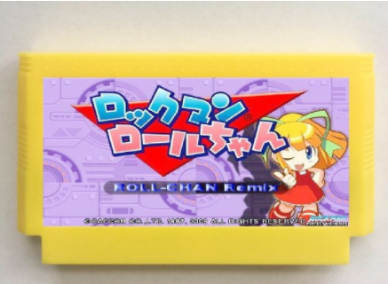 THE ROLLCHAN REMIX 8 in 1 Game Cartridge for 60pins Game Cartridge for 8Bit Console ► Photo 1/2