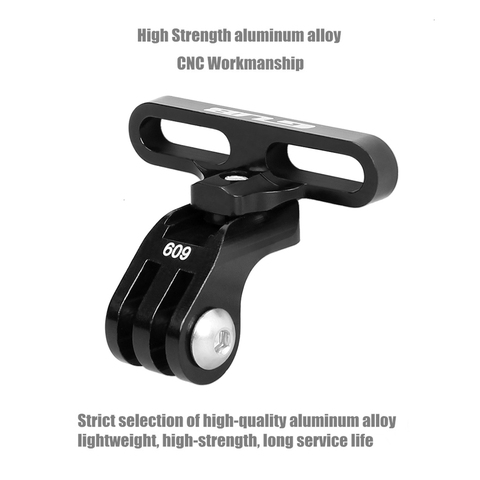 GUB 609 Bicycle Handlebar Stem Mount Rack For Sports Camera Mount Bicycle Holder Adapter Mount For GoPro Camera Flashlight ► Photo 1/6