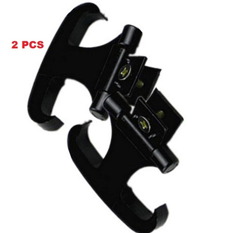 2 X Black Universal Car Trunk Cargo Hanger Holder Horns Bag Hook For VW Audi BMW ► Photo 1/6