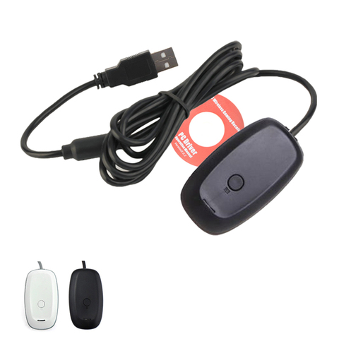 For Xbox 360 Wireless Gamepad PC Adapter USB Receiver Supports Win7/8/10 System For Microsoft Xbox360 Controller Console ► Photo 1/6