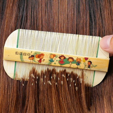 hairdressing comb Scorpion Comb Super Dense To Dandruff Child Scraping Removal Encryption Fine Tooth Combs Househol Hairdressing ► Photo 1/5