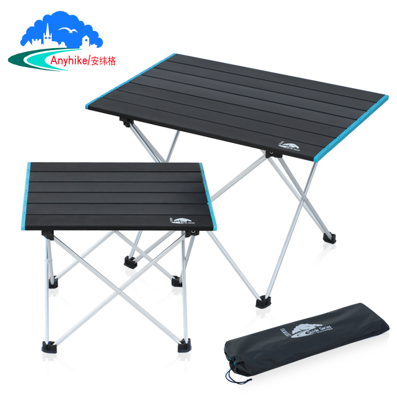 Portable Folding Table Camping Table Aluminium Alloy Outdoor Beach Fishing UK 