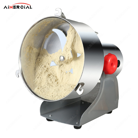 800A electric spices hebals cereals coffee peanut dry food grinder mill machine stainless steel rotary food mill 800/1000/2000g ► Photo 1/6