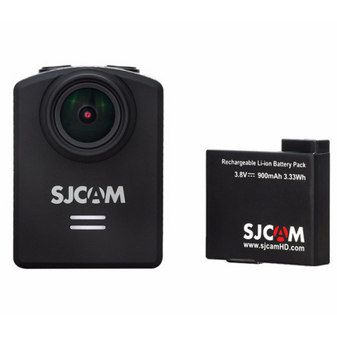Original SJCAM Brand 3.8V 900mAh Li-ion Battery Black for SJCAM M20 batteries and USB Dual charger Sport Camera Accessories ► Photo 1/6