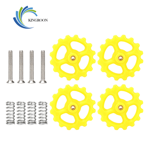 3d Printer Parts M3*45 Screw nut Leveling Spring Kit For Heated Bed Leveling Modules Piezas de la impresora 3d ► Photo 1/6