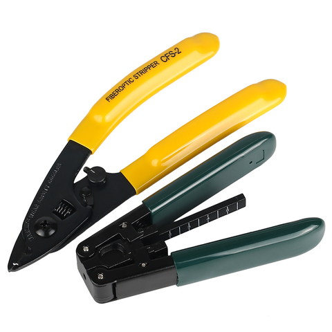 2 in 1 FTTH Splice fiber optic tool kits CFS-2 Fiber Optic Stripper+ cable sheath stripper ► Photo 1/6