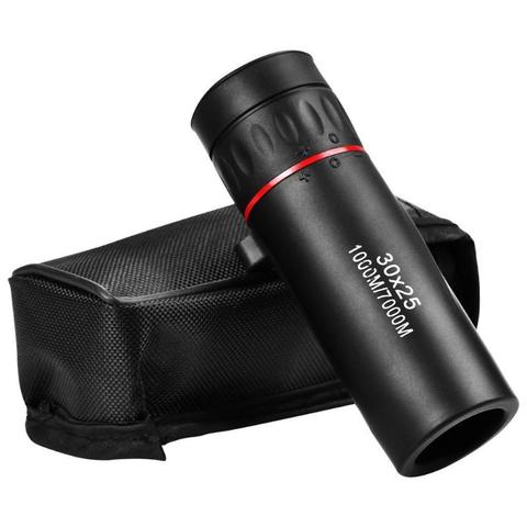 30X25 Optical Zoom Field Glasses Telescopes Clear View Red Film Hunting HD Binoculars Adjustable Focal Length or 7X Monocular ► Photo 1/6