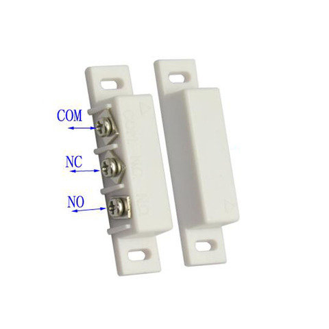 Magnetic Reed gap Switch NC&NO Combined Door/Window Contact Sensor for Wireless Security Alarm System ► Photo 1/6