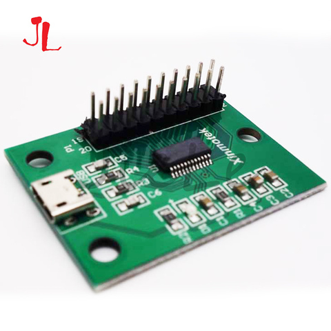 Xinmotek XM-08 Single Player Arcade Game Controller For PS3 PC Android Raspberry Pi, Zero Delay USB Encoder, JAMMA MAME Machine ► Photo 1/6