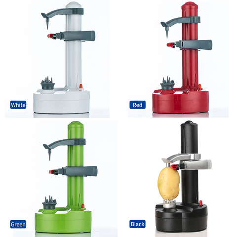 Electric Spiral Apple Peeler Cutter Slicer Fruit Potato Automatic Battery Operated Machine Peeler Slicer Machine Kitchen Tools ► Photo 1/6