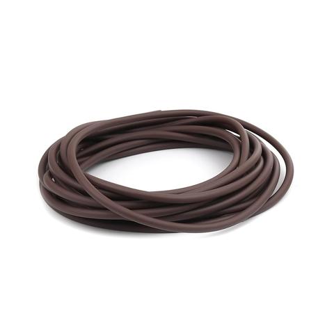 8Seasons Rubber Jewelry Hollow Pipe Tube Cord Black Coffee Color 2mm/5mm DIY Making Jewelry Findings,1-5Roll (Approx 5 M/Roll) ► Photo 1/6