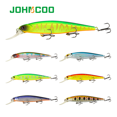 Wobbler Fishing Lure 125mm 16.5g JERKBAIT Floating Lure Minnow  Pike Artificial Bait Tackle ► Photo 1/6