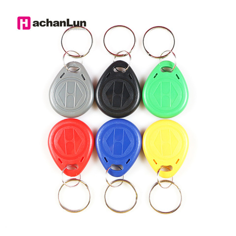 10 Pcs/lot EM4305 Copy Rewritable Writable Rewrite ID keyfobs RFID Tag Key Ring Card 125KHZ Proximity Token Access Duplicate ► Photo 1/5