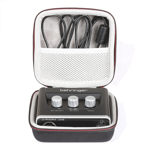 2022 Newest Hard EVA Portable Travel Bag Case for BEHRINGER Audio Interface (UM2) Carrying Storage Box ► Photo 1/6