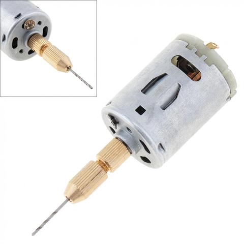 12V Small PCB Electric Drill 13000rpm 500mA Press Drilling With 1mm Drill Motor And Drill Clamp Hand Tool for PCB Drilling ► Photo 1/6