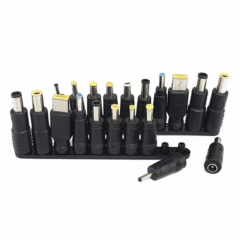 1Set(10Pcs) Universal for Notebook Laptop DC Power Charger Supply Adapter Tips Connector Jack to Plug Charging Conversion Head ► Photo 1/1