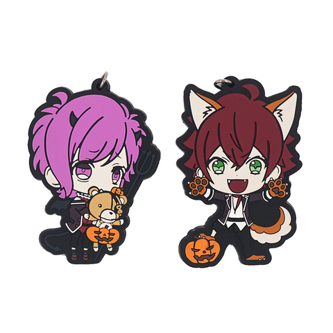 DIABOLIK LOVERS Anime Kanato Ayato Halloween Rubber Keychain ► Photo 1/1