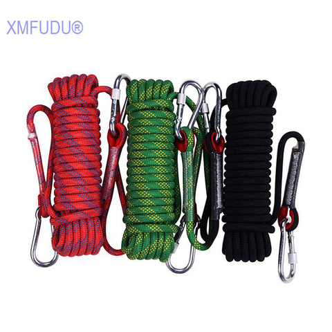 10m High-strength polyester core Dia 10mm Braided Nylon Anchor Rope line for kayak/canoes/boats/Outdoor/Climbing ► Photo 1/6