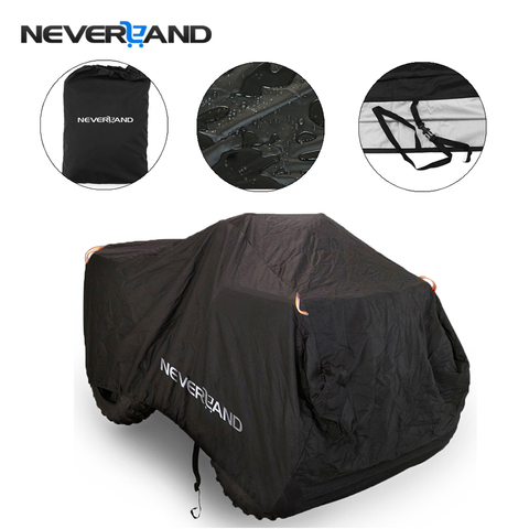 190T Waterproof Rain Proof Dust Anti-UV Beach Quad Bike ATV Cover Case For Polaris Motorcycle Covers M L XL XXL XXXL D20 ► Photo 1/6