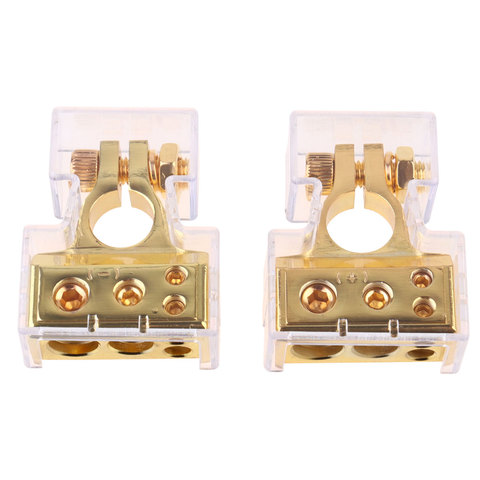 1 Pair Car Battery Clip Connector Car Audio Modified Battery Head Car Battery Connector Terminal Connector For Car Boat Van Auto ► Photo 1/6