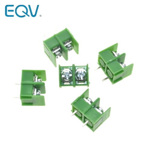 20PCS/LOT KF7.62-2P 7.62mm pitch pcb screw block Splice connector terminal KF7.62 2Pin Green ROHS Can be connected ► Photo 1/3