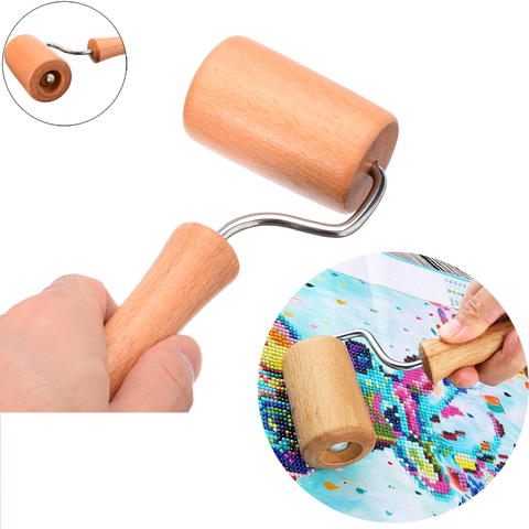 5D Diamond Painting Tool Wooden Roller for Adults DIY Diamond Painting  Accessories for Diamond Painting Sticking Tightly 