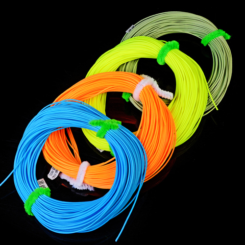 BATTLEBASS 100FD Weight Forward Fly Fishing Line WF-2F/3F/4F/5F/6F/7F/8F Fly Line 3 Colors Floating Fishing Line ► Photo 1/6