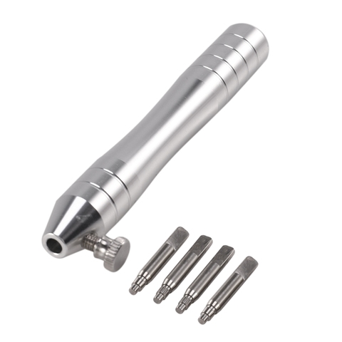 Stainless Steel Watch Crown Tube Insert Remover Opener Holder with 4 Pins for Removing Rlx Tudr Case Tube ► Photo 1/6